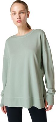 Sweaty Betty Women's After Class Split Sweatshirt - Large - Mist Blue product image