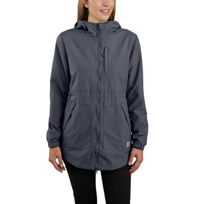 Carhartt Women's Rain Defender Relaxed Fit Lightweight Coat - Small - Bluestone product image