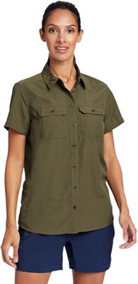 Eddie Bauer Travex Women's Mountain Ripstop SL Shirt - Medium - Dark Thyme product image