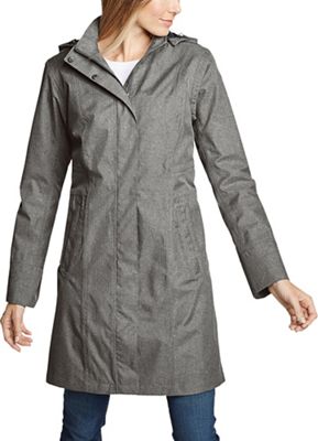 Eddie Bauer Women's Girl One The Go Trench Jacket - Medium - Dark Charcoal Heather product image