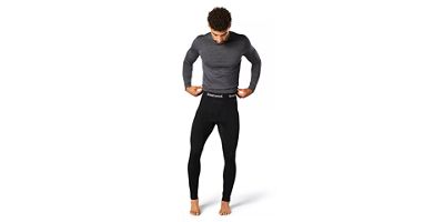 Smartwool Men's Classic All-Season Merino Base Layer Bottom Boxed - Large - Black product image