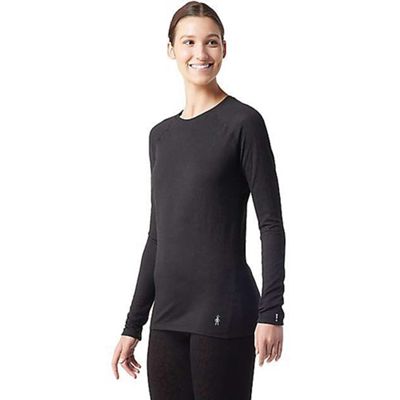Smartwool Women's Classic All-Season Merino Lace Base Layer Long Sleev - Medium - Black product image