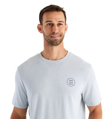Free Fly Men's Flats Patrol Tee - XL - Heather Aspen Grey product image