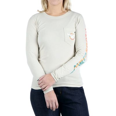 Moosejaw Women's Groovy Critter LS Pocket Tee - XXL - Natural product image