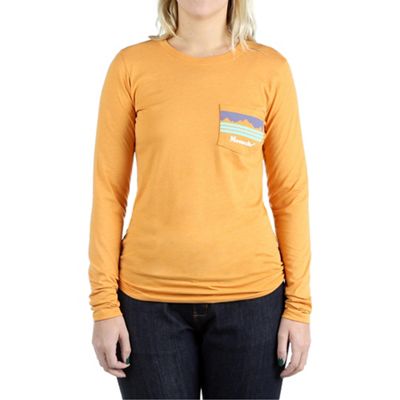 Moosejaw Women's Peak Original LS Pocket Tee - XL - Honey product image