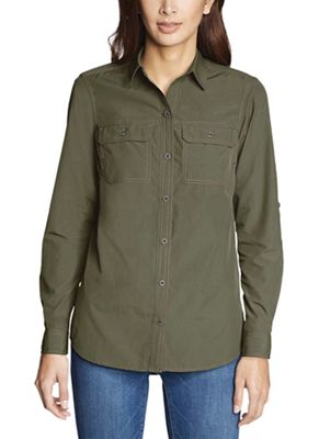 Eddie Bauer Travex Women's Mountain Ripstop Shirt - XS - Dark Thyme product image
