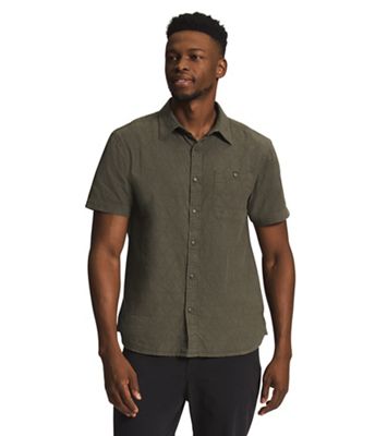 The North Face Men's Loghill Jacquard Shirt - Large - New Taupe Green