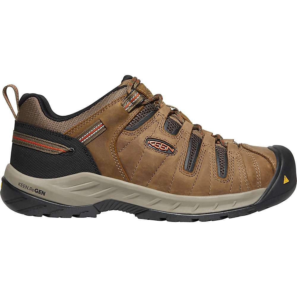 Image of 1023268 KEEN Utility Men s Flint II Safety Shoes - Shitake/Rust