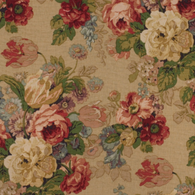 Pergola Floral - Tea - Fabric - Products - Products - Ralph Lauren Home ...