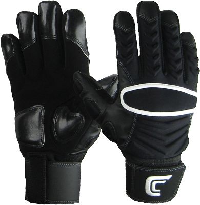 Cutters Adult Reinforcer Black Lineman Gloves – 3xl / Extra Extra Extra ...