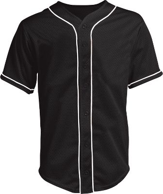 Teamwork Youth Full Button Mesh Baseball Jersey | Realpulse