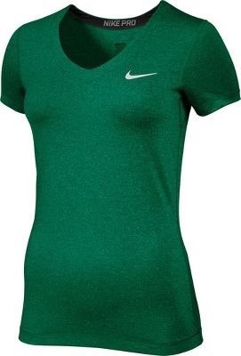 Nike Women’s Pro Short Sleeve V-neck Shirt | Shufflecat