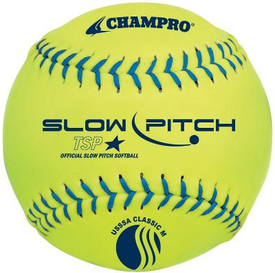 Champro 12″” Usssa .40 Cor Slowpitch Softball (dozen) – Flashpoint