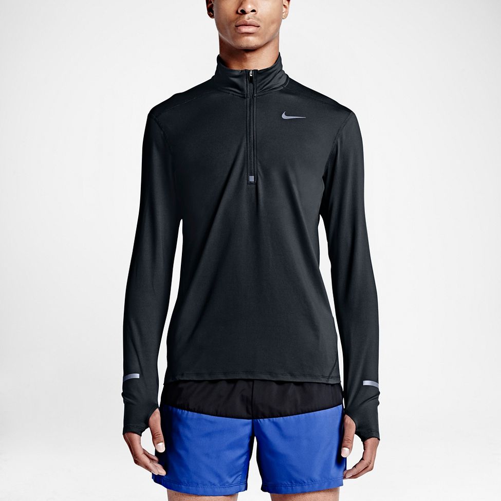 nike dri fit half zip