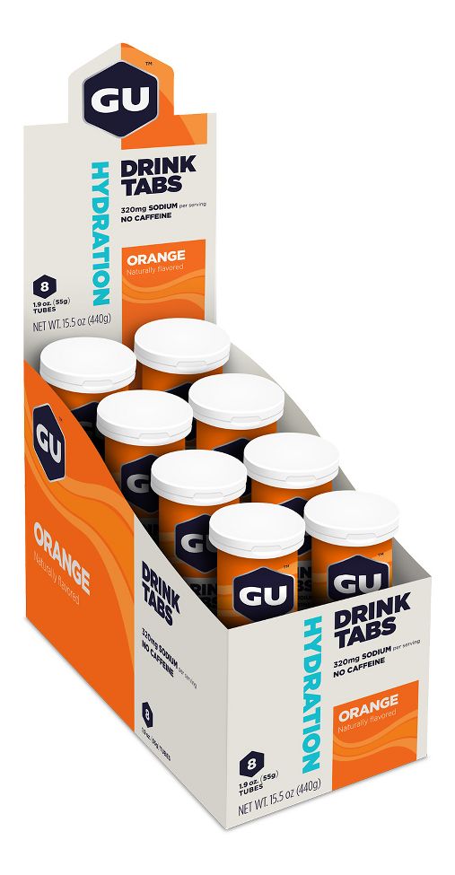 GU Hydration Drink Tabs 8 pack Gels at Road Runner Sports