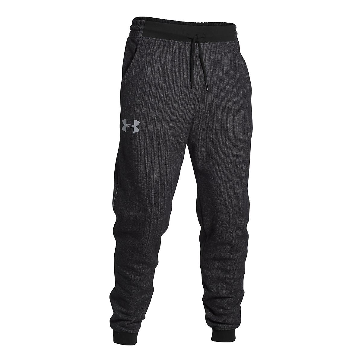 Mens Under Armour Rival Cotton Novelty Jogger Full Length Pants at Road ...