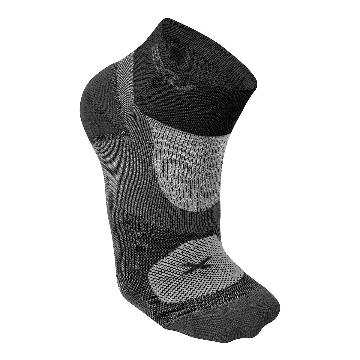 Womens 2XU Compression Performance Run Sock Injury Recovery at Road ...