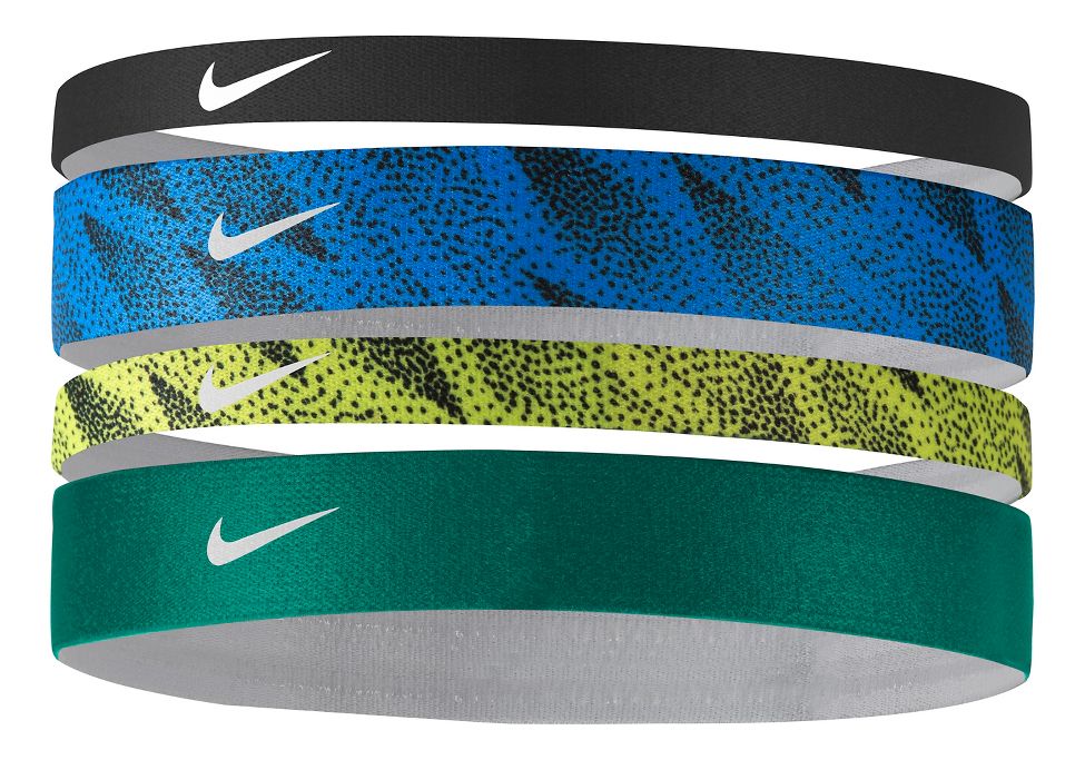 Womens Nike Printed Headbands Assorted 4-pack Headwear at Road Runner ...