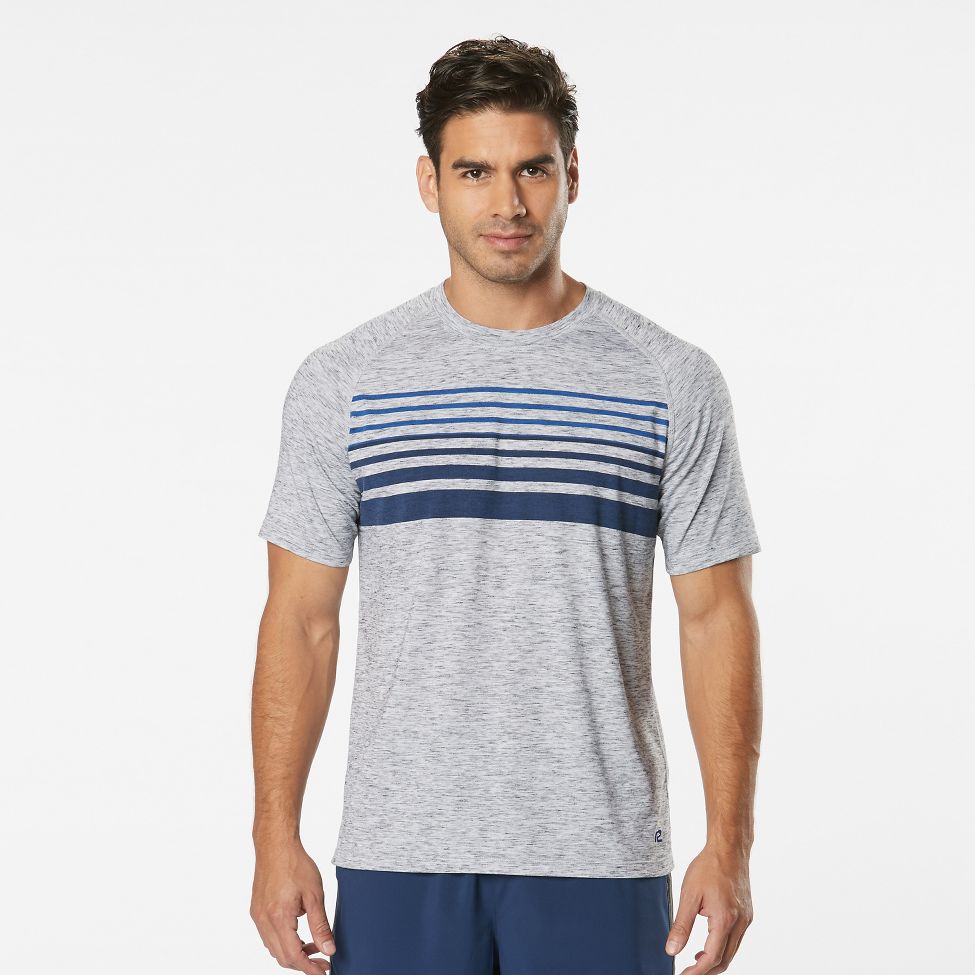 Image of R-Gear Training Day Striped Short Sleeve