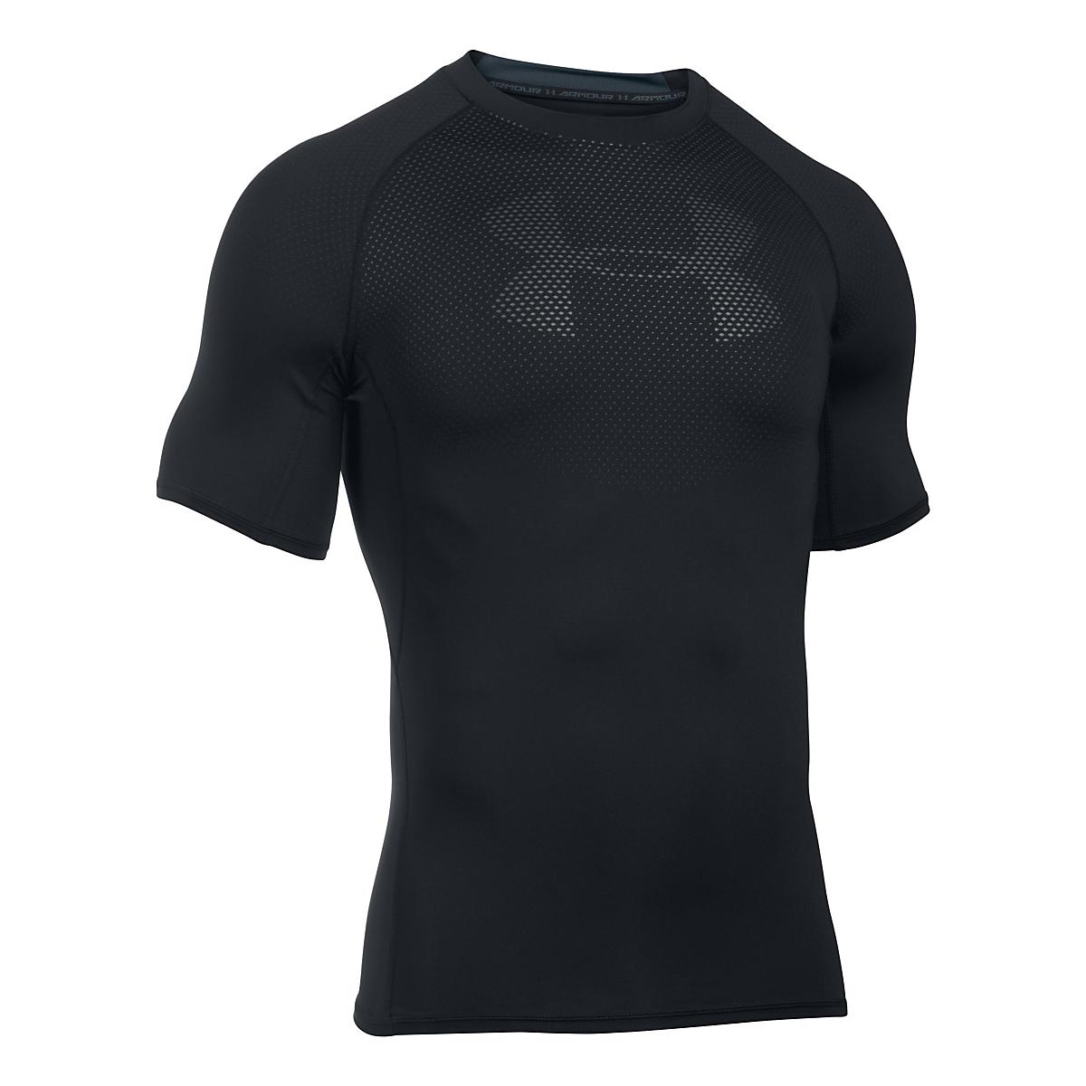 Mens Under Armour HeatGear Graphic Short Sleeve Technical Tops at Road ...