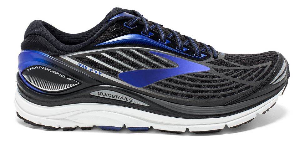 brooks transcend 4 mens silver