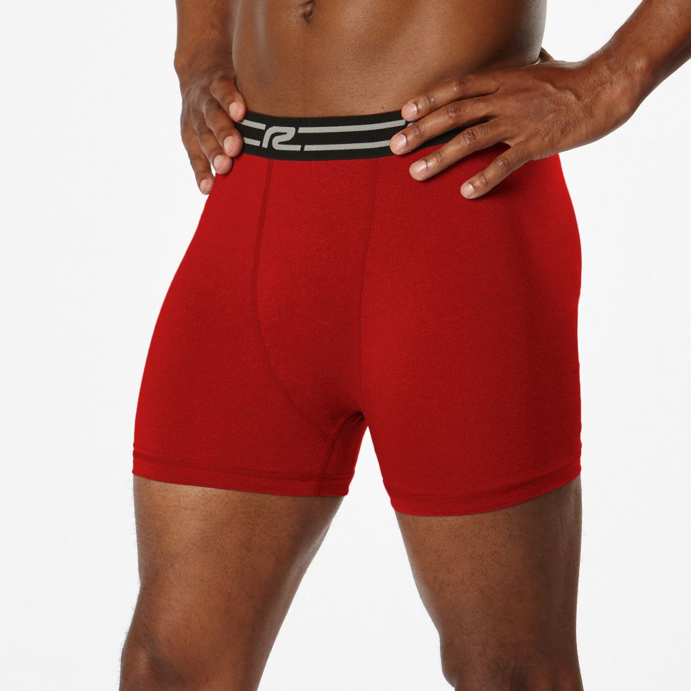 Mens Road Runner Sports DuraStrength 3" Boxer Brief 2 pack Underwear