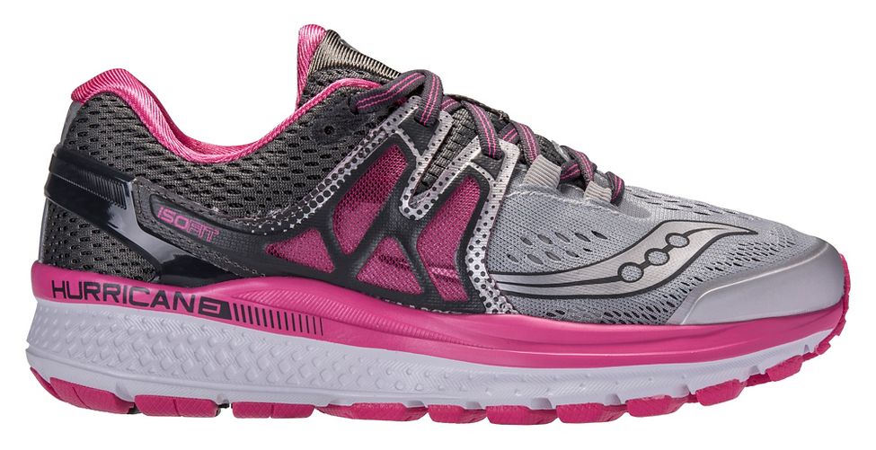 saucony hurricane iso 3 femme rose