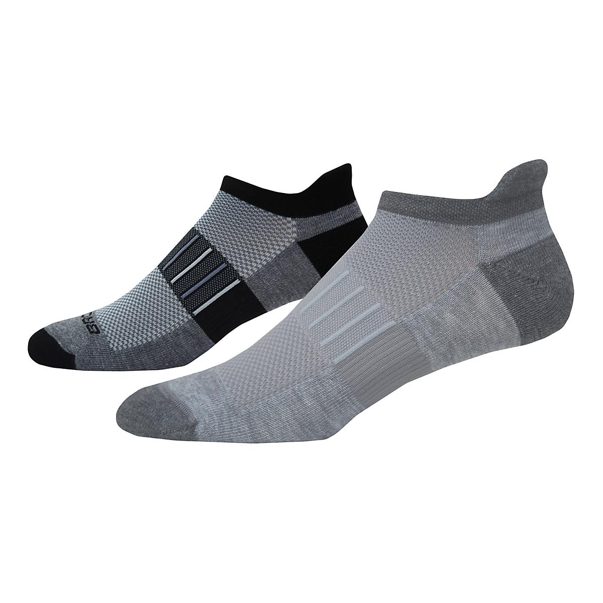 Brooks Ghost Midweight 2 pack Socks at Road Runner Sports