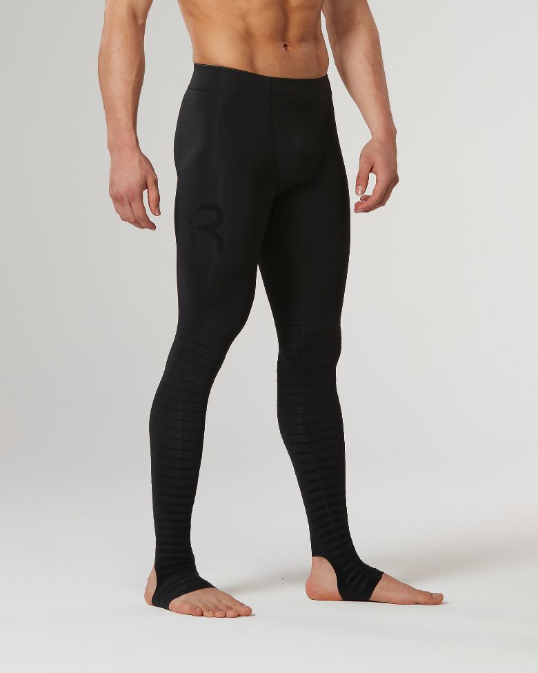 Mens 2XU Elite Recovery Compression Tights at Road Runner Sports