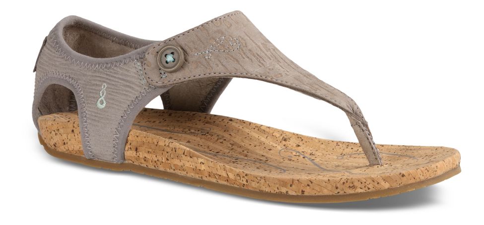 ahnu women's w serena cork sandal