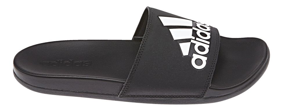adidas men's adilette cf  logo slide sandal
