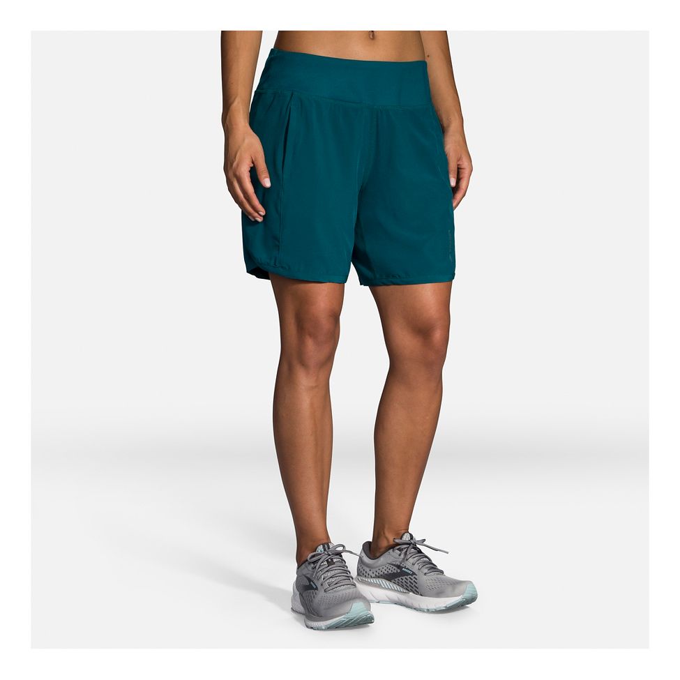 Womens Brooks Chaser 7" Lined Shorts at Road Runner Sports