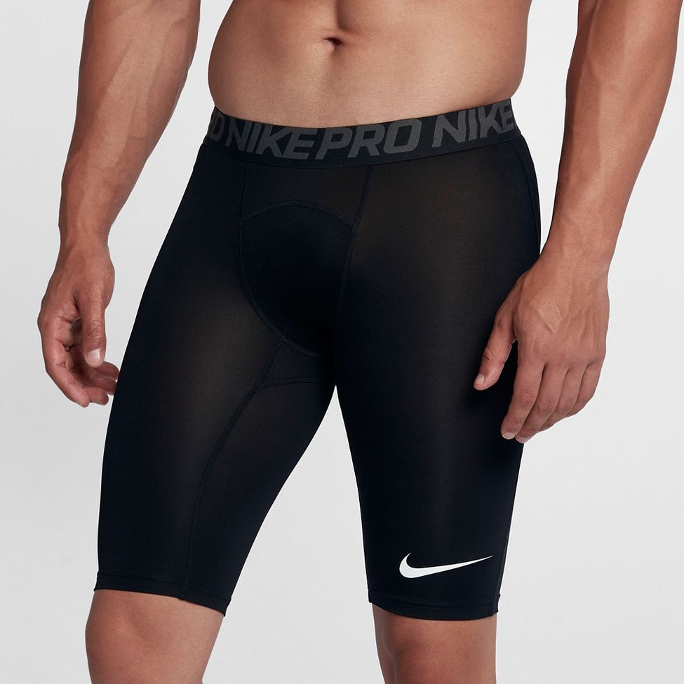 nike track compression shorts