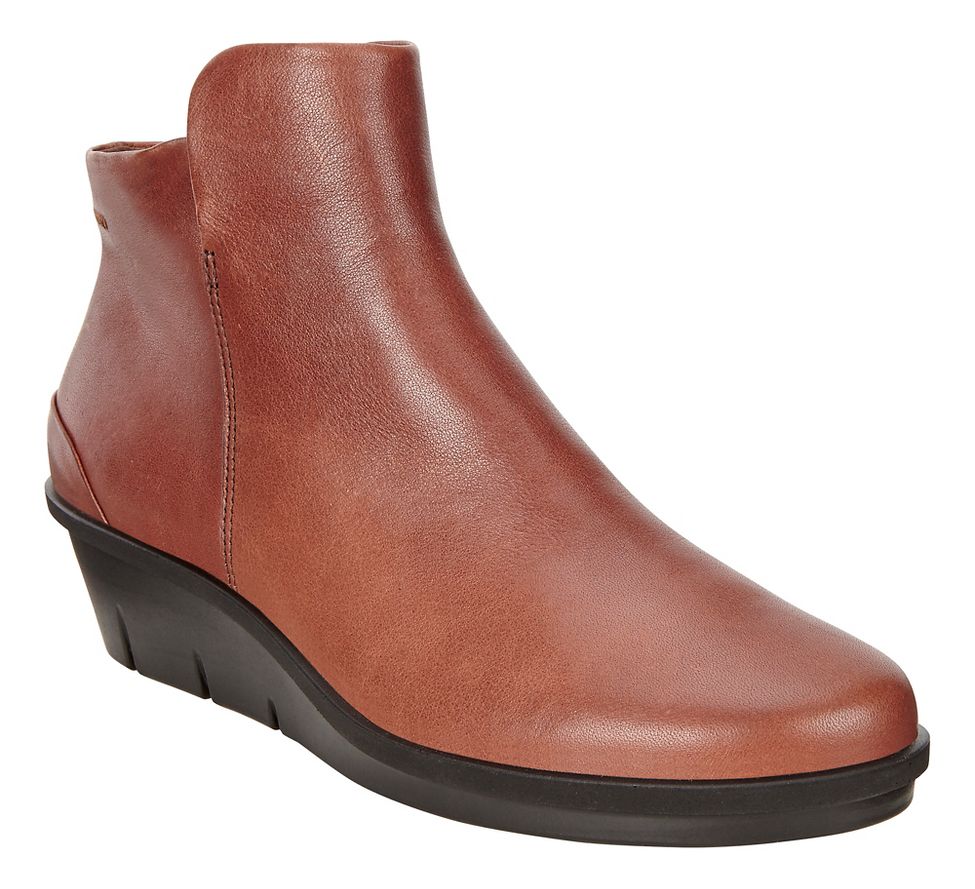 Ecco skyler wedge bootie on sale review