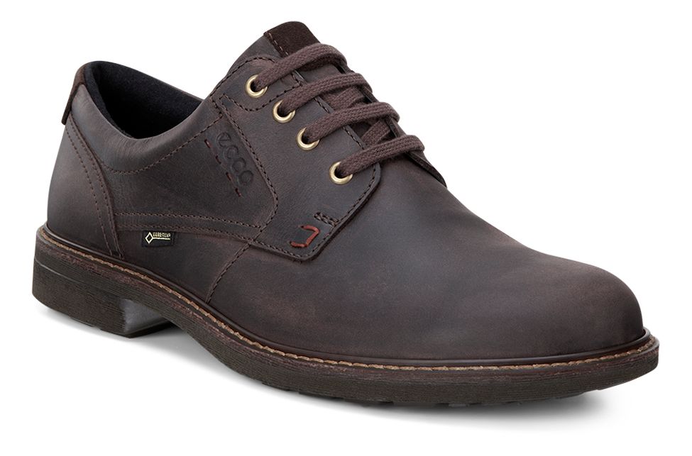 Ecco calcan outlet plain toe tie