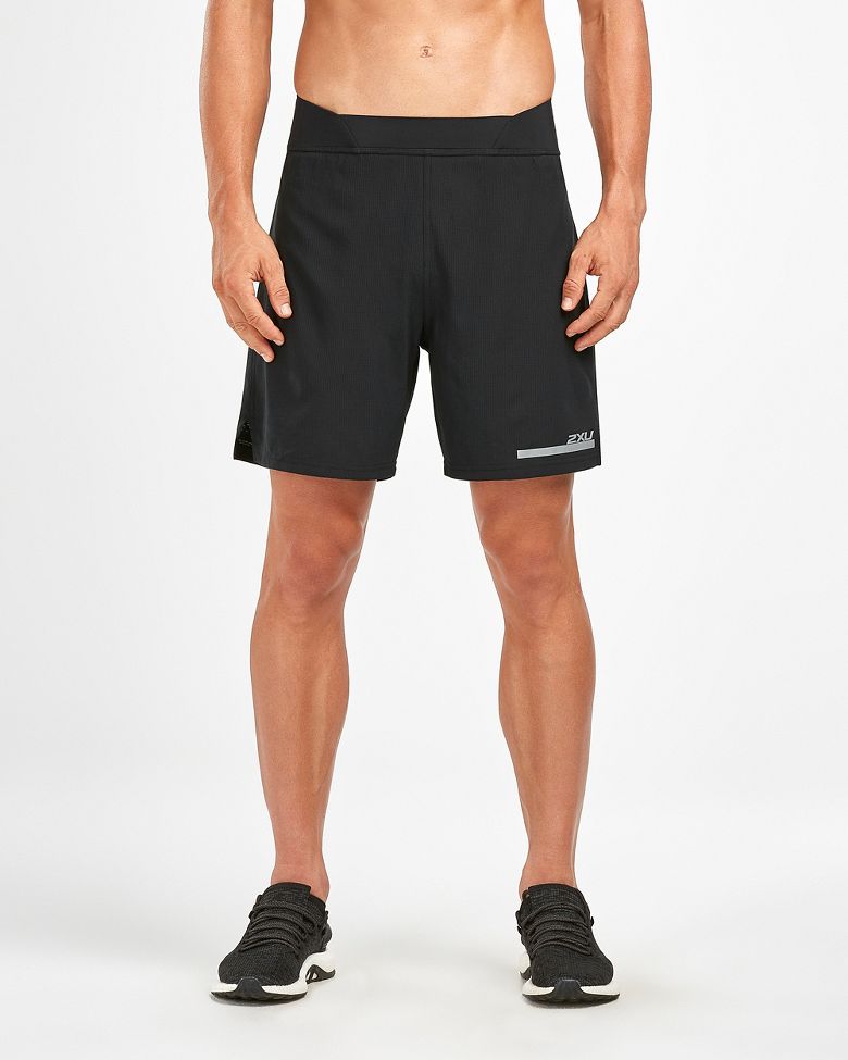 Image of 2XU Run 2 in 1 Comp 7" Shorts