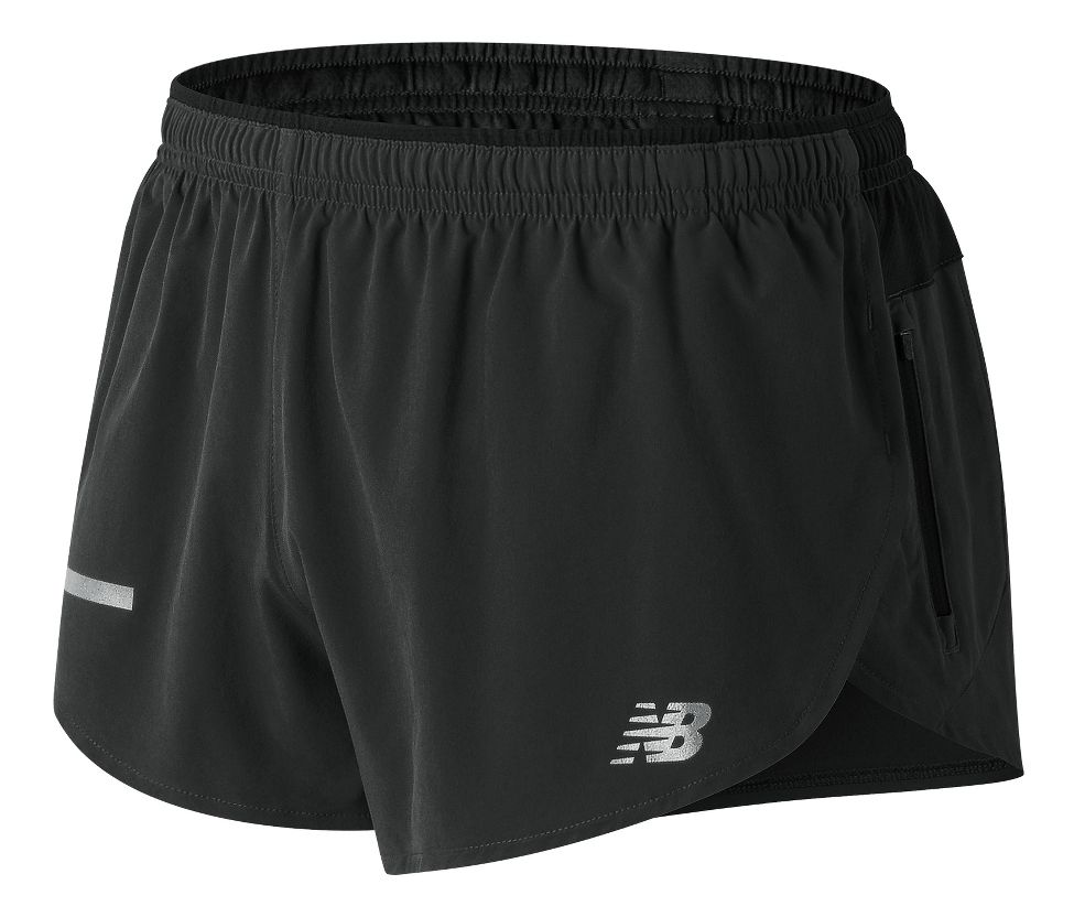 Mens New Balance Impact Split 3inch Unlined Shorts at Road Runner Sports