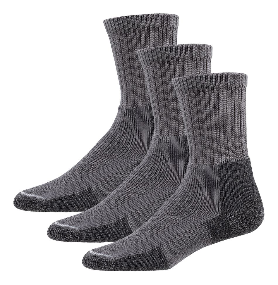Mens Thorlos Hiking Thick Padded Crew 3 Pack Socks at Road Runner Sports