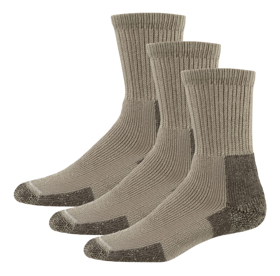 Mens Thorlos Hiking Thick Padded Crew 3 Pack Socks at Road Runner Sports