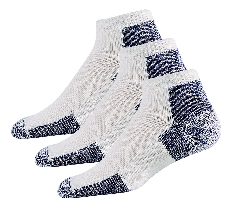 Image of Thorlos Running Thick Padded Low-Cut 3 Pack Socks