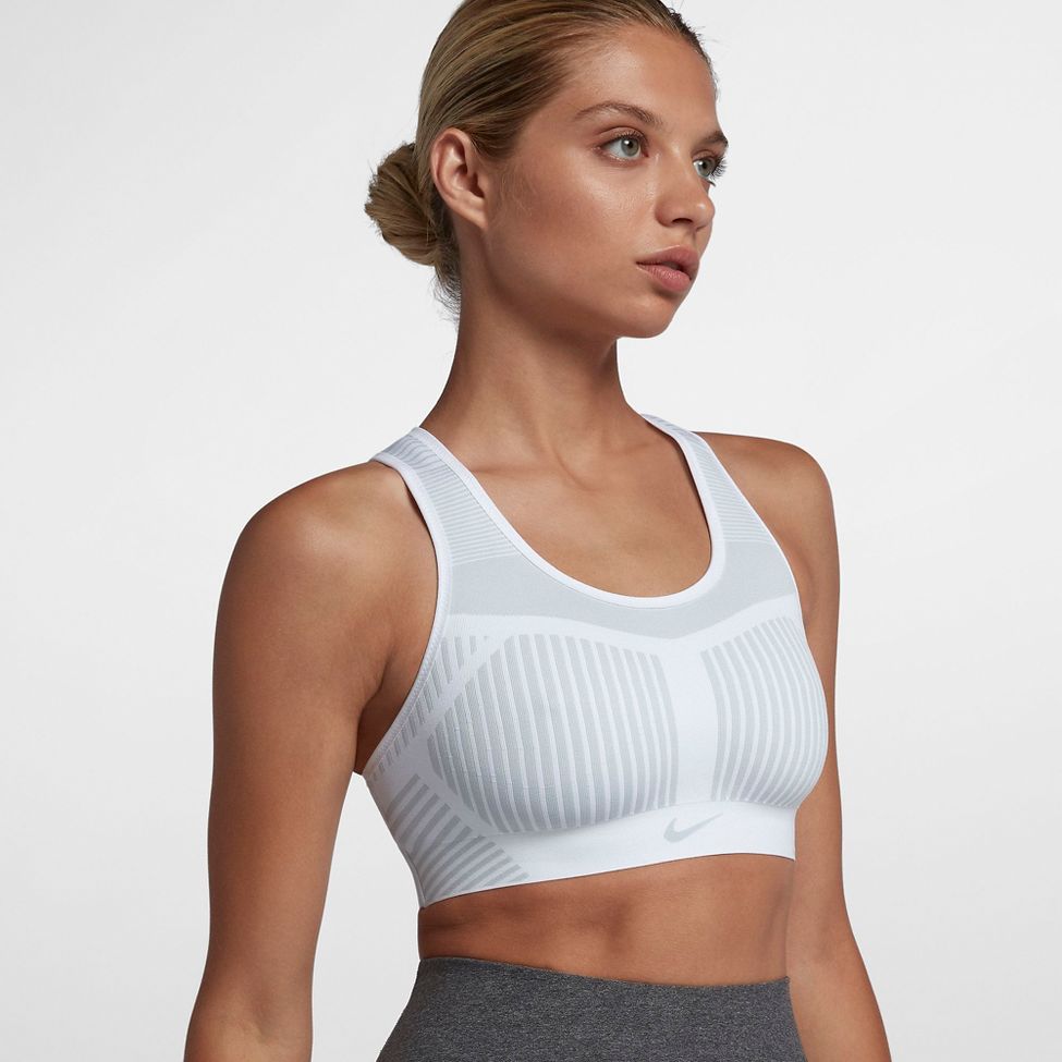 Womens Nike Fenom Flyknit Sports Bra at Road Runner Sports
