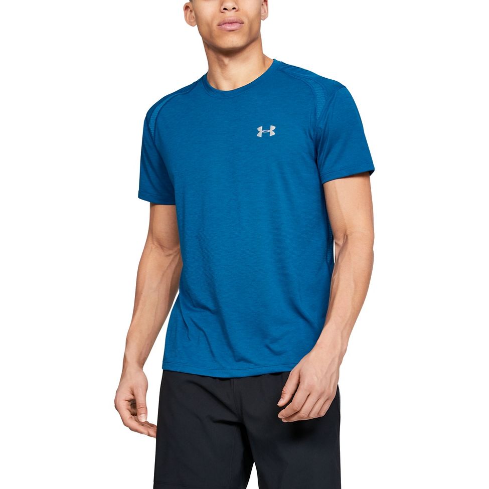 Mens Under Armour Streaker 2.0 Short Sleeve Technical Tops at Road ...