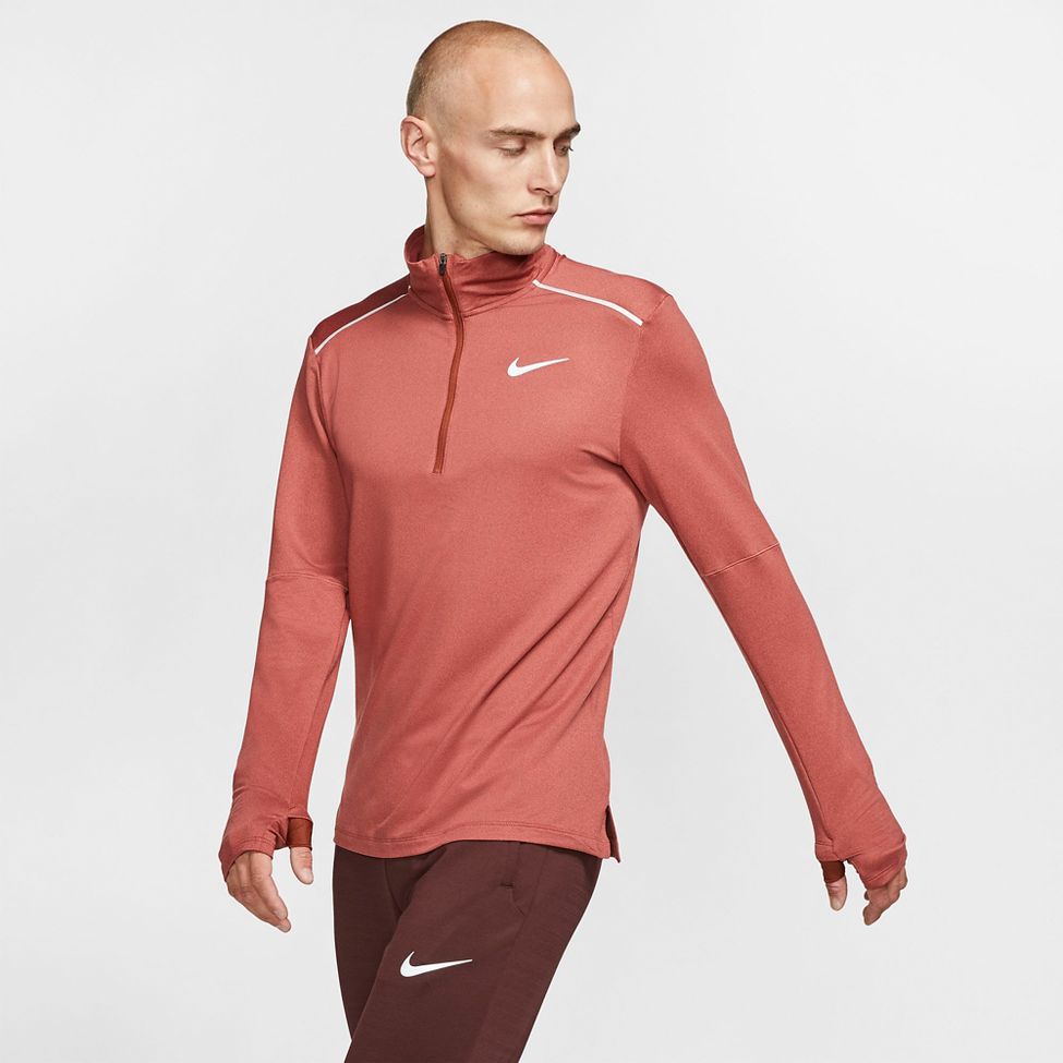 Mens Nike Element Half Zip 3.0 Half-Zips & Hoodies Technical Tops at ...