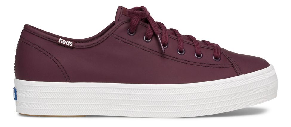 women's triple kick luxe leather