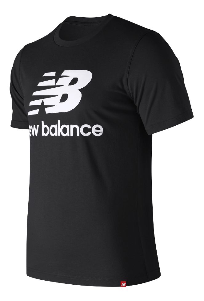 Image of New Balance Essentials Stacked Logo Tee