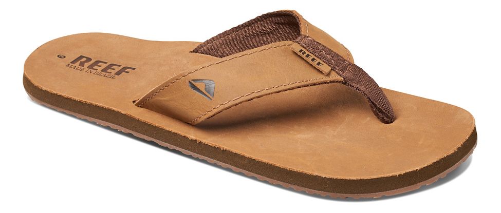 reef leather smoothy sandals