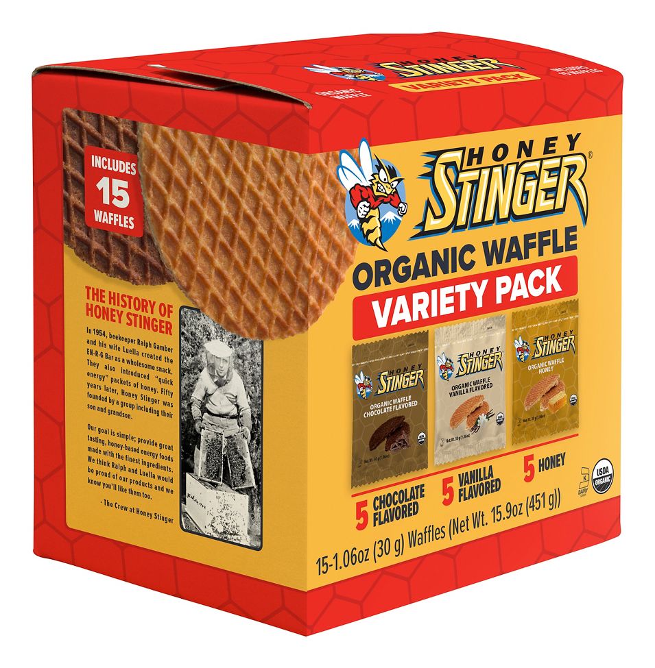 Image of Honey Stinger Organic Waffle 15 pack