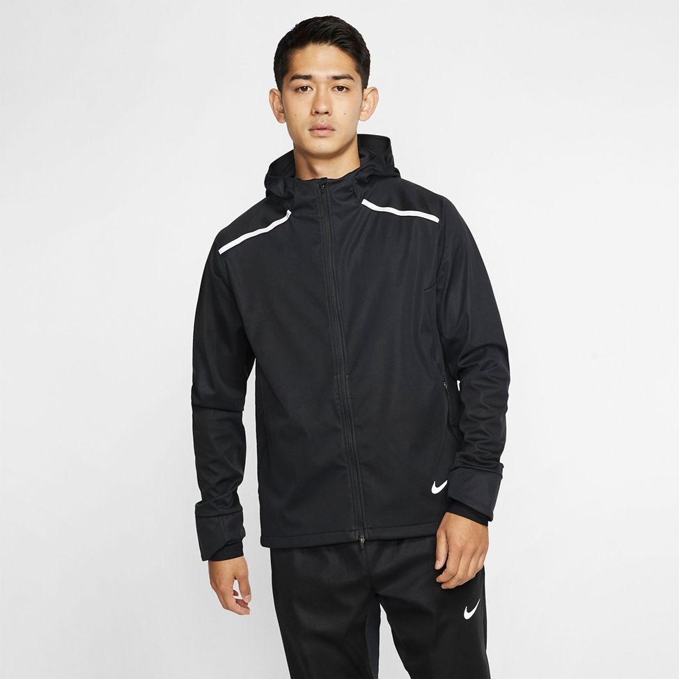 nike shield running jacket