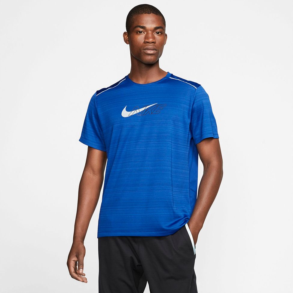 Image of Nike Dri-Fit Miler Flash Short Sleeve Top