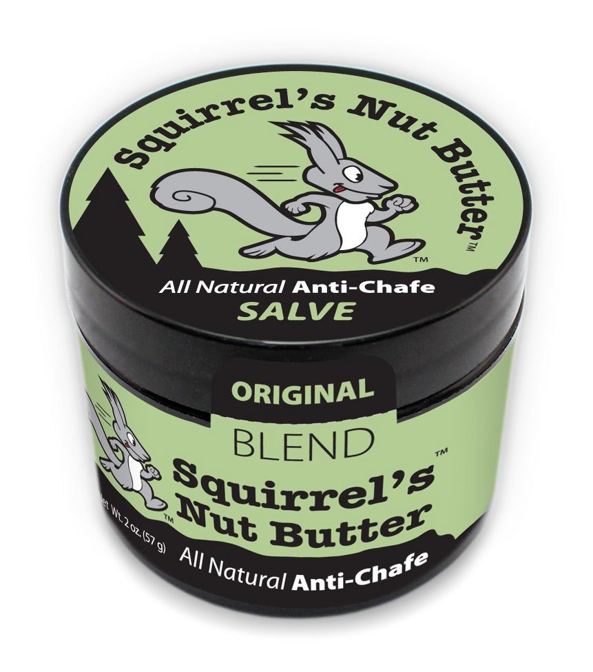 Squirrels Nut Butter All Natural AntiChafe Salve 2.0 ounce Tub Skin